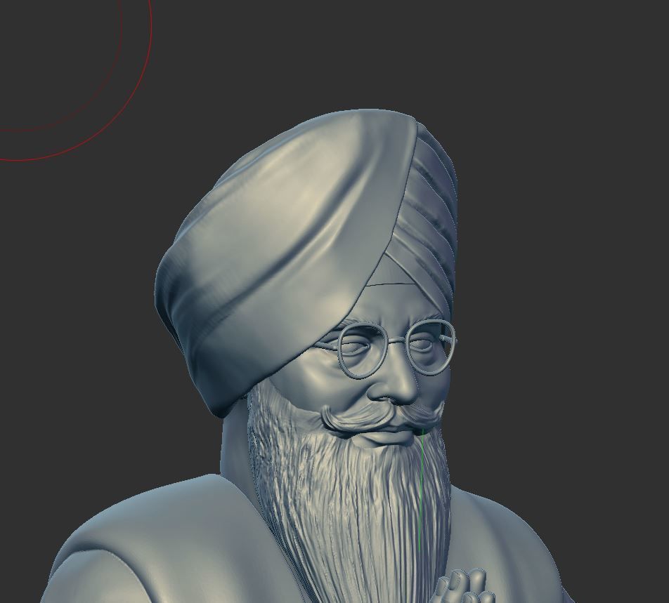 Radha Swami 3D print model_4