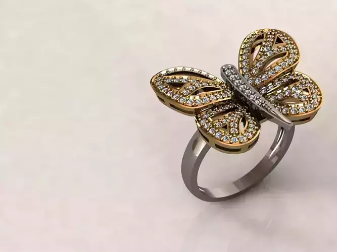 Butterfly Ring Jolie