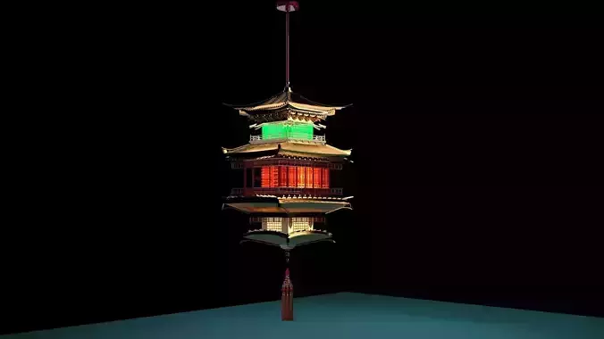 Chinese palace house lantern 