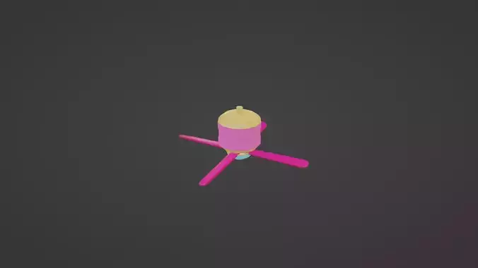 Gaming Prop  6 Low-poly 3D model