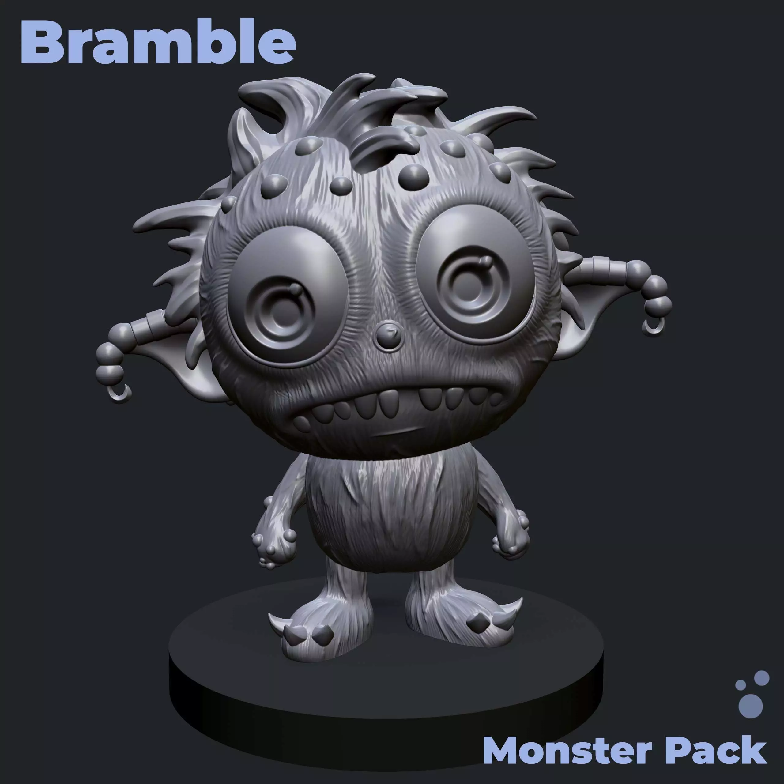 Bramble 3D print model