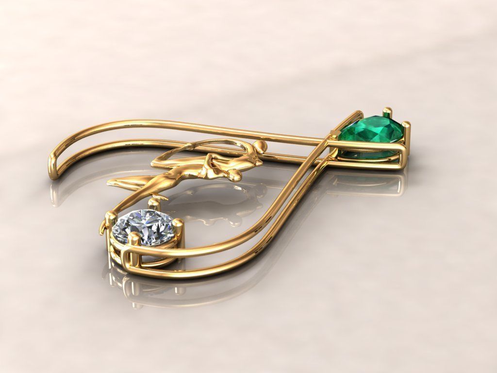Lovely Pendant 3D print model_4