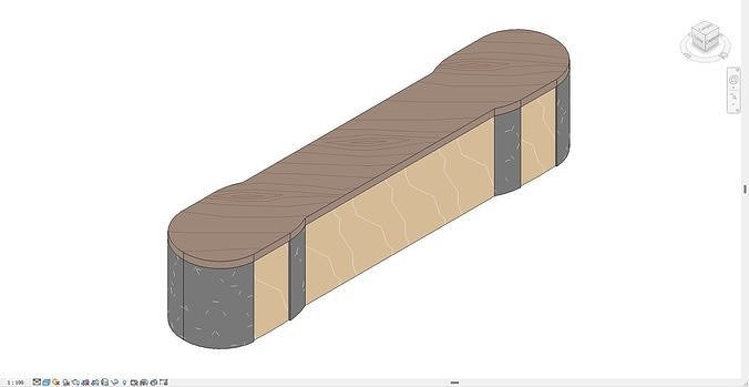 Park Benches 01 Free 3D model