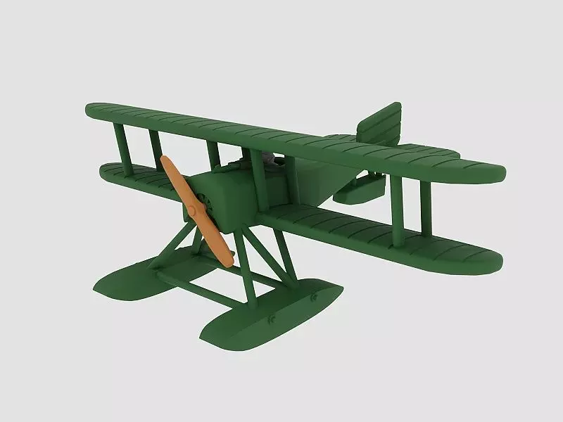 Fairey Hamble Baby Great Britain 3D print model_0