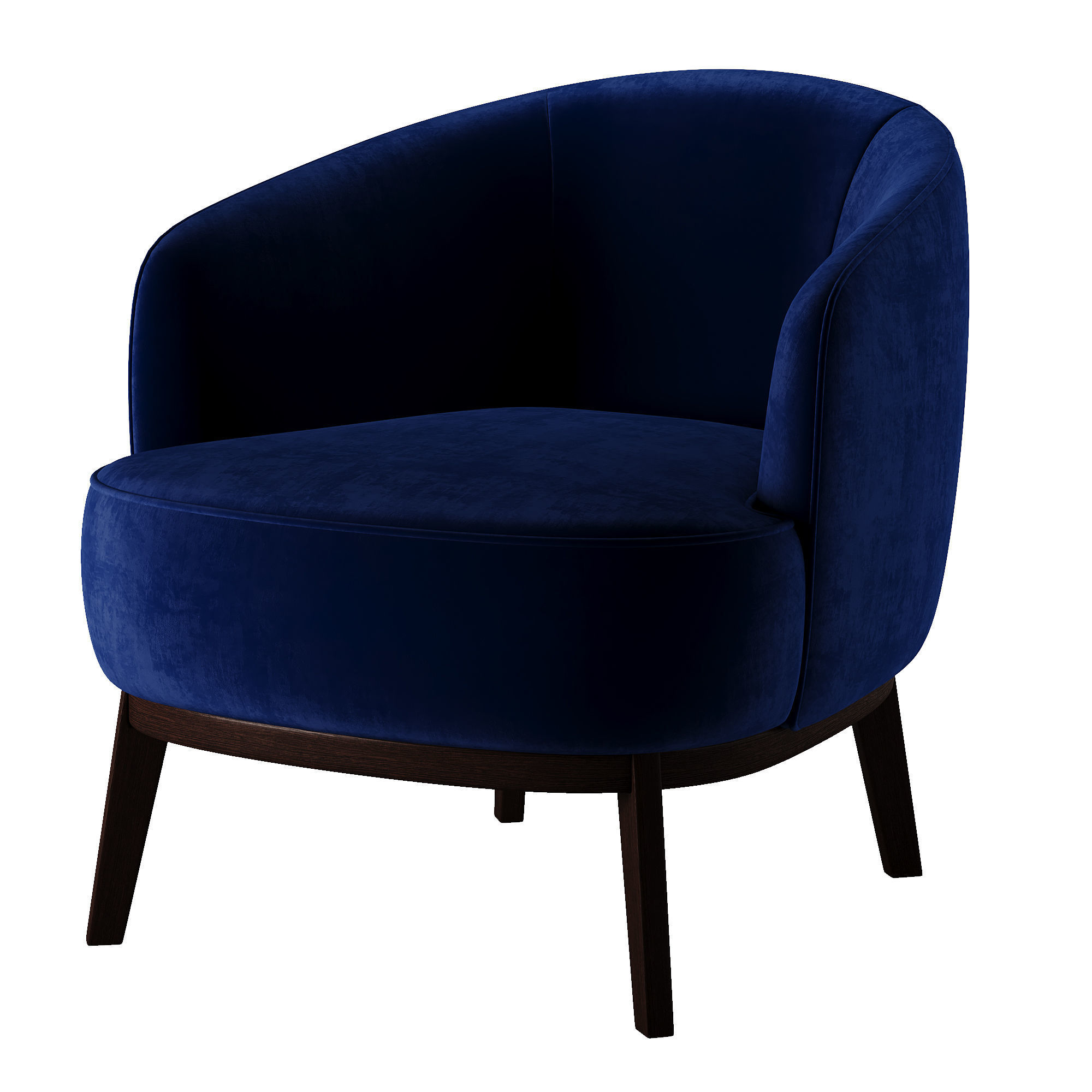 megan armchair 3D model_2