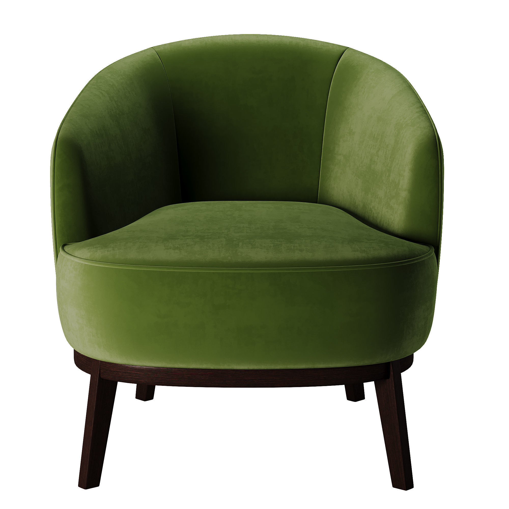 megan armchair 3D model_5