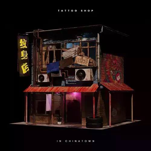 Tatoo Shop in Chinatown