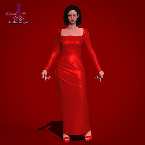 dress design 3D print model