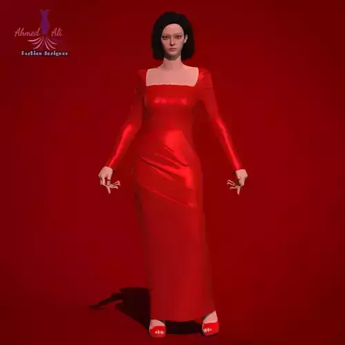 dress design 3D print model