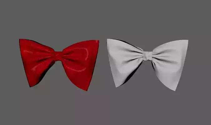 Bow tie 3D all quad 