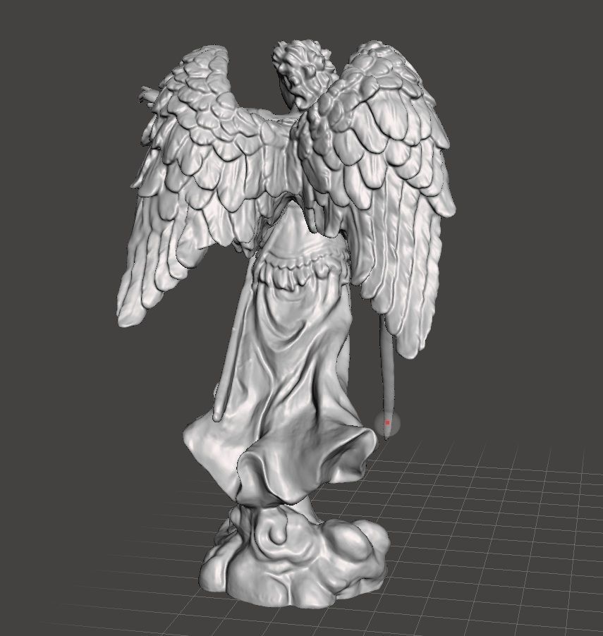 arch angel gabriel 3D print model_2