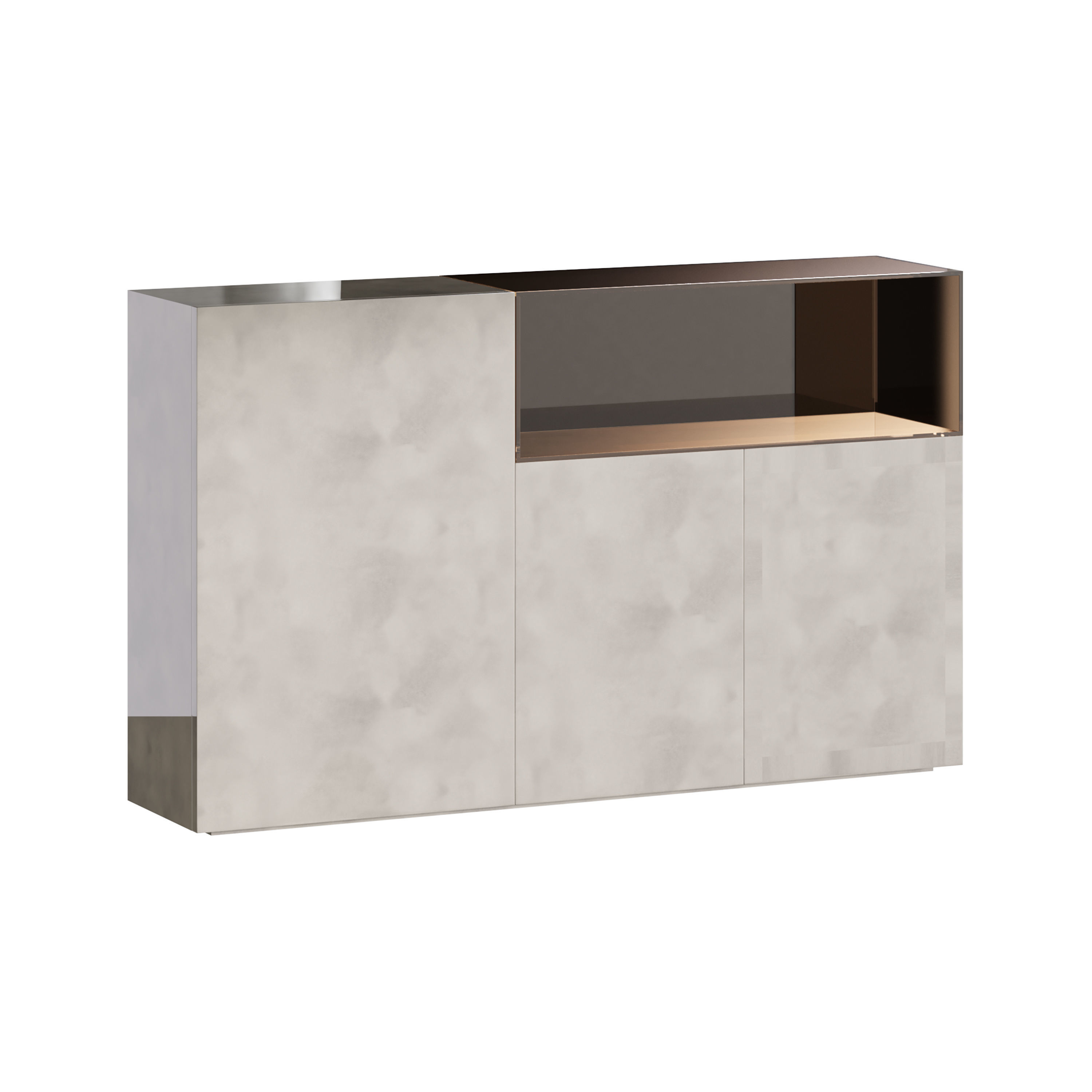 36e8 Glass Sideboard 07 3D model_9