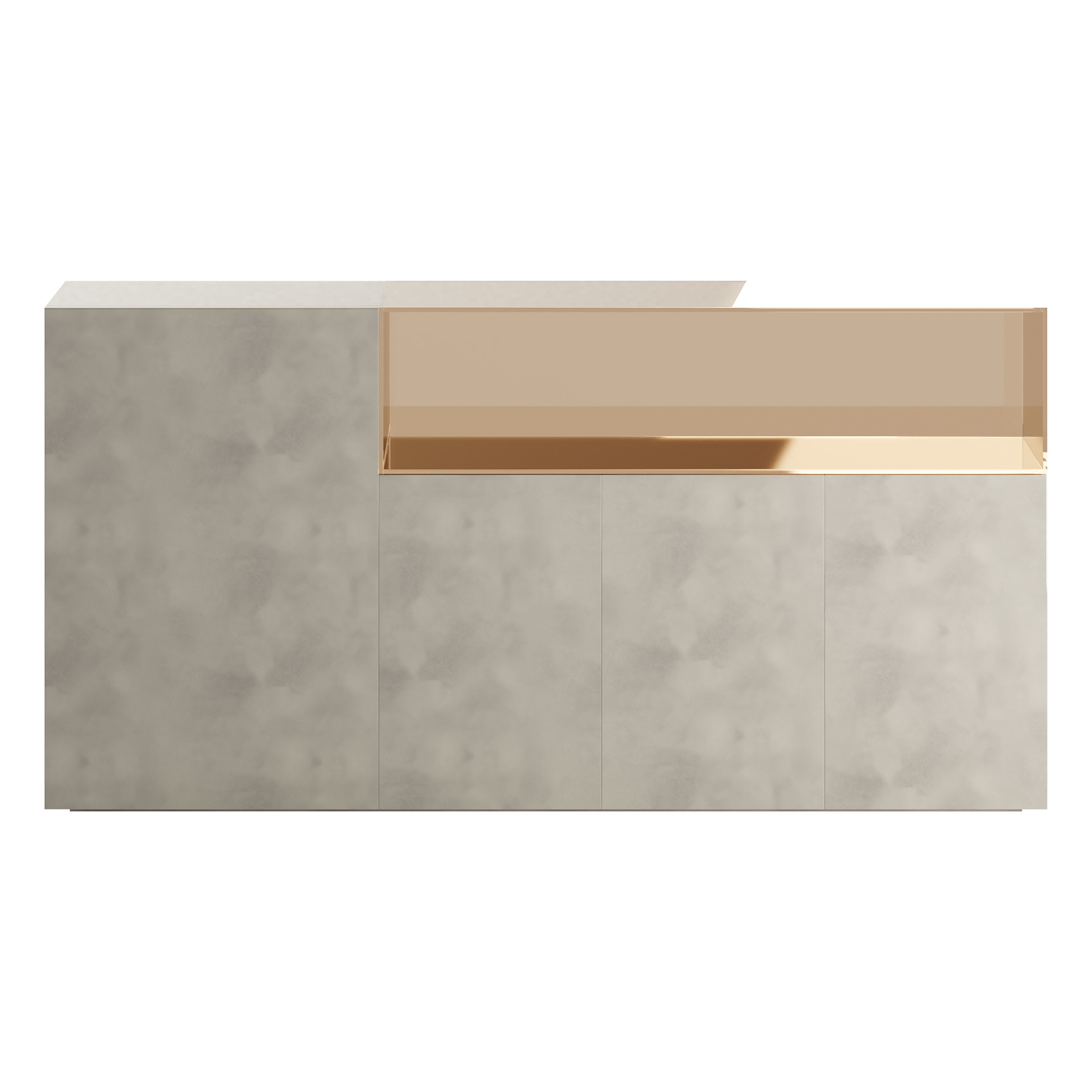 36e8 Glass Sideboard 07 3D model_14