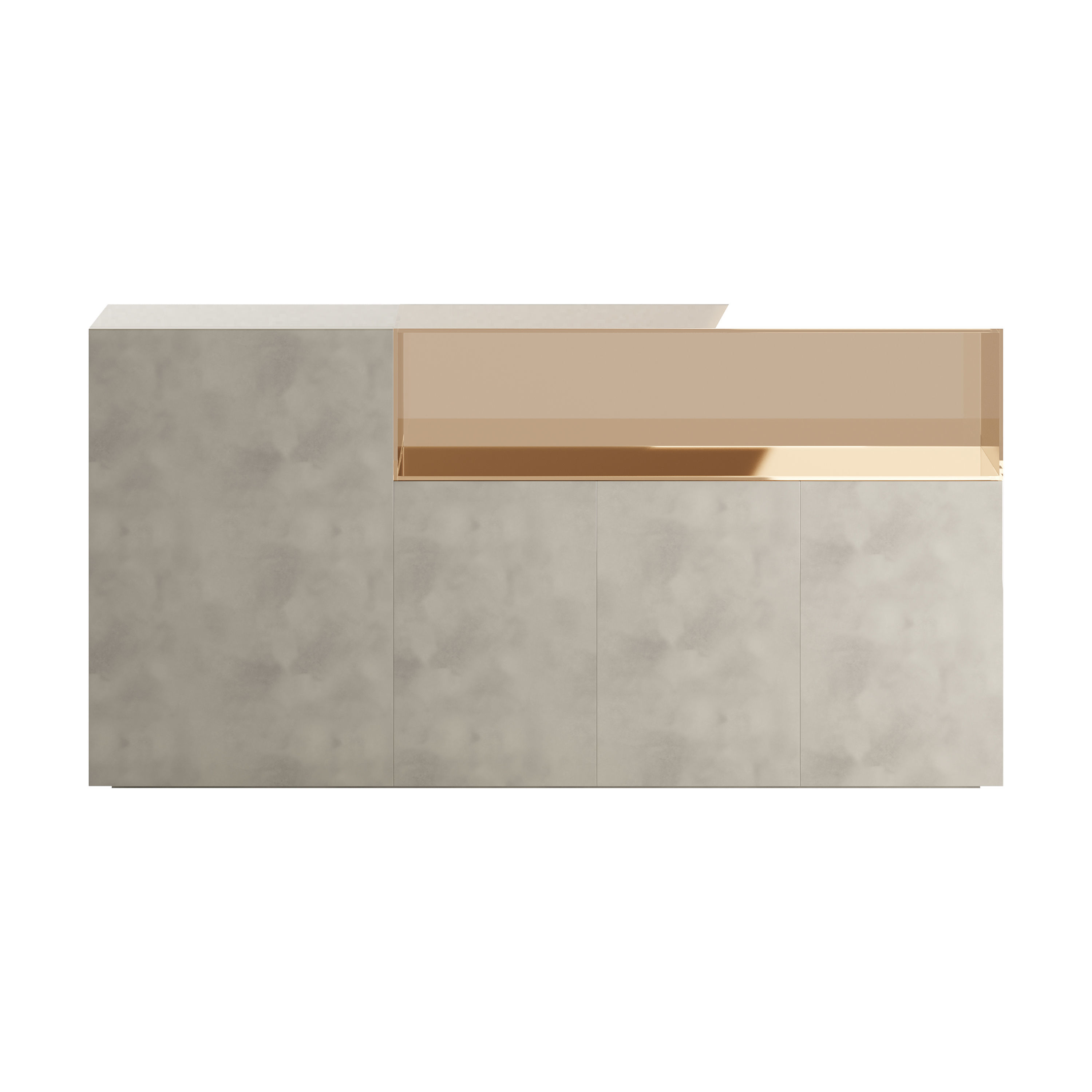 36e8 Glass Sideboard 07 3D model_12