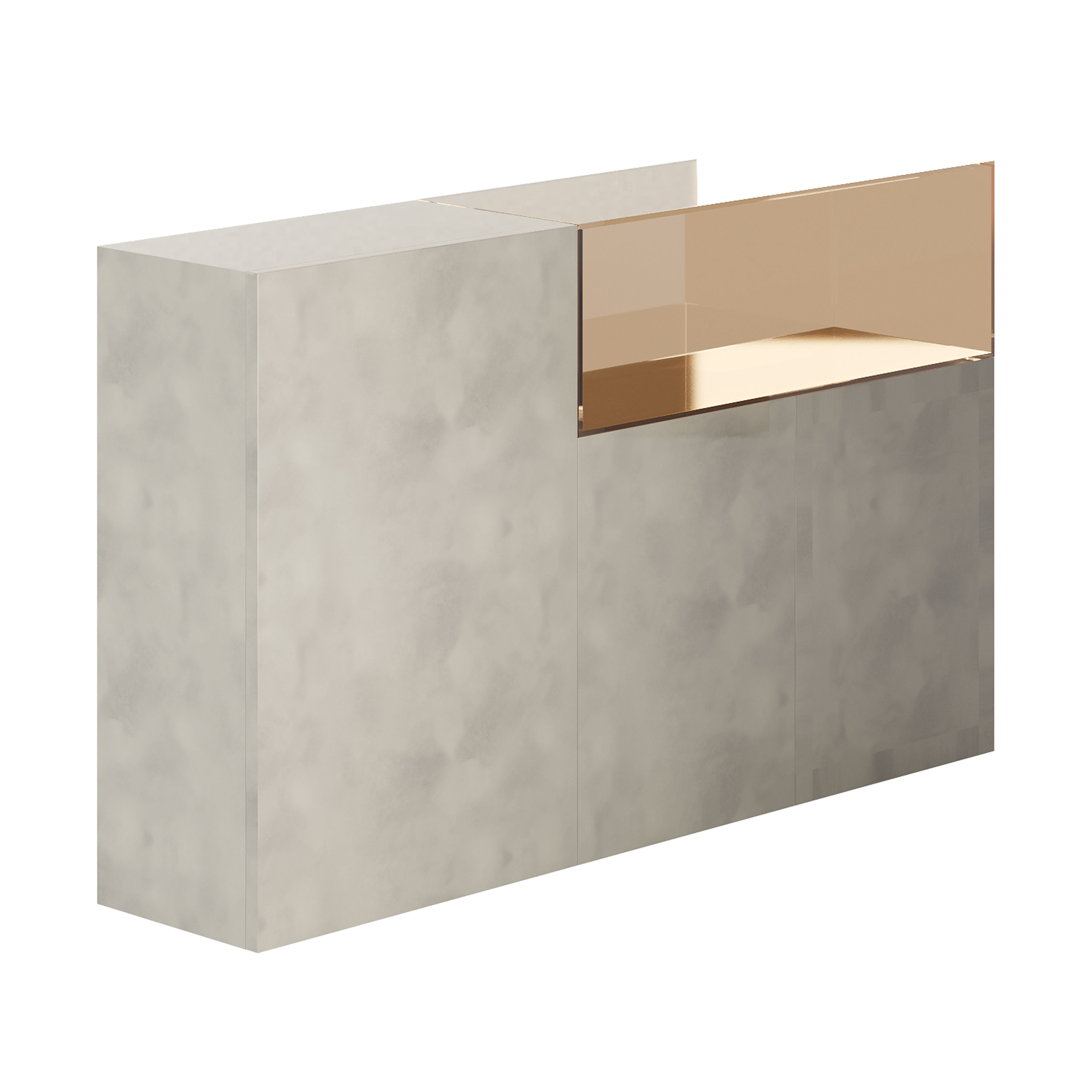 36e8 Glass Sideboard 07 3D model_15