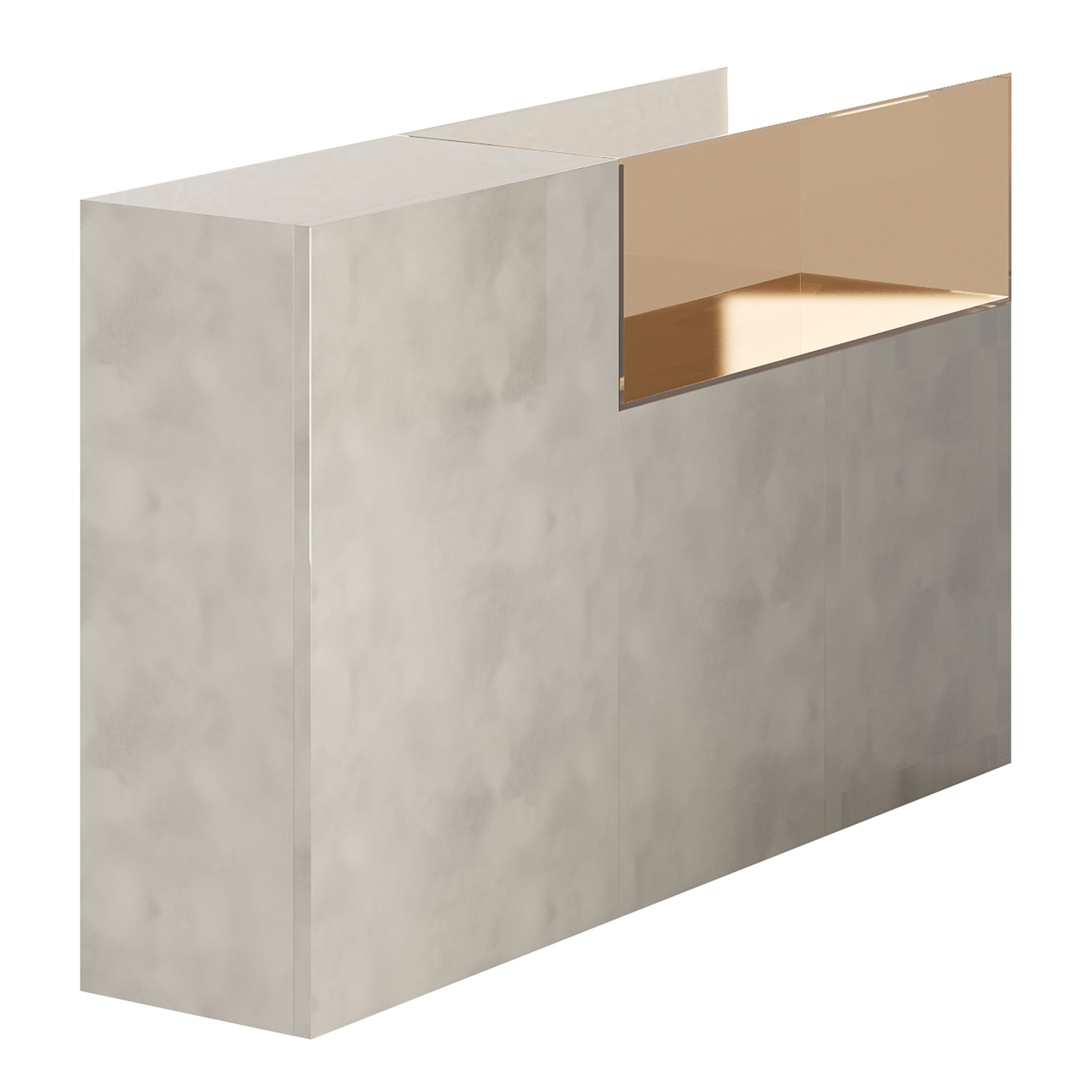 36e8 Glass Sideboard 07 3D model_6