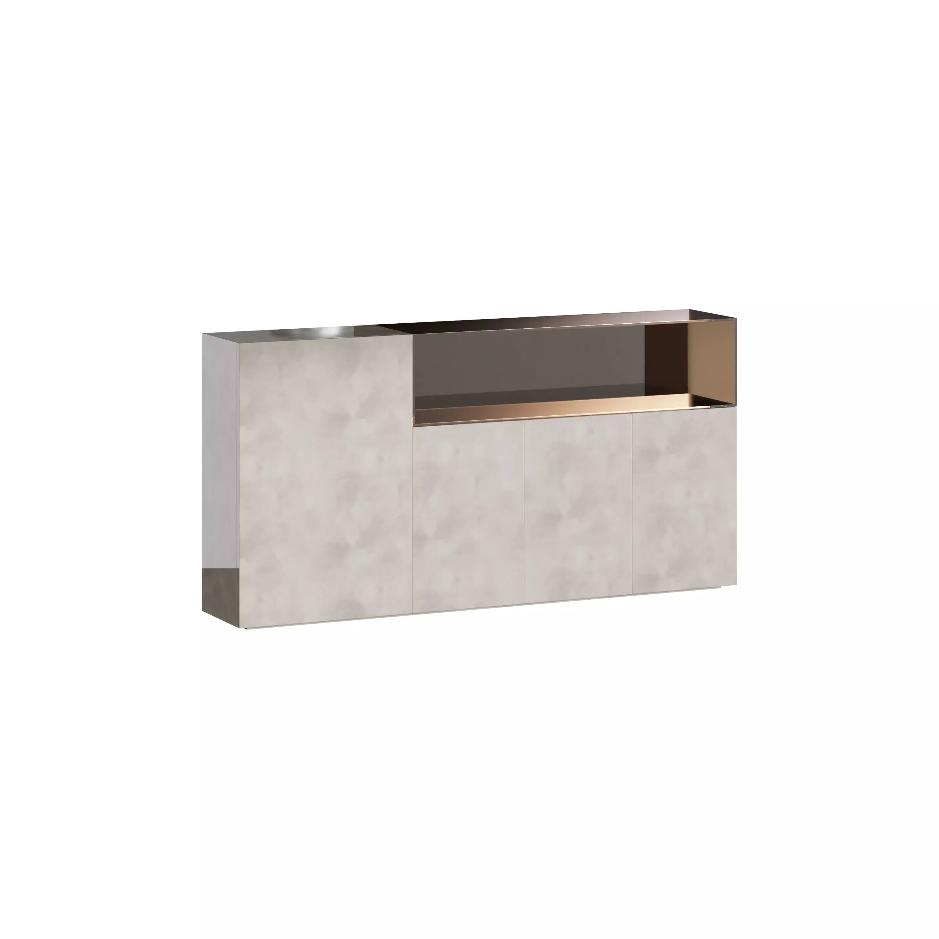 36e8 Glass Sideboard 07 3D model_0