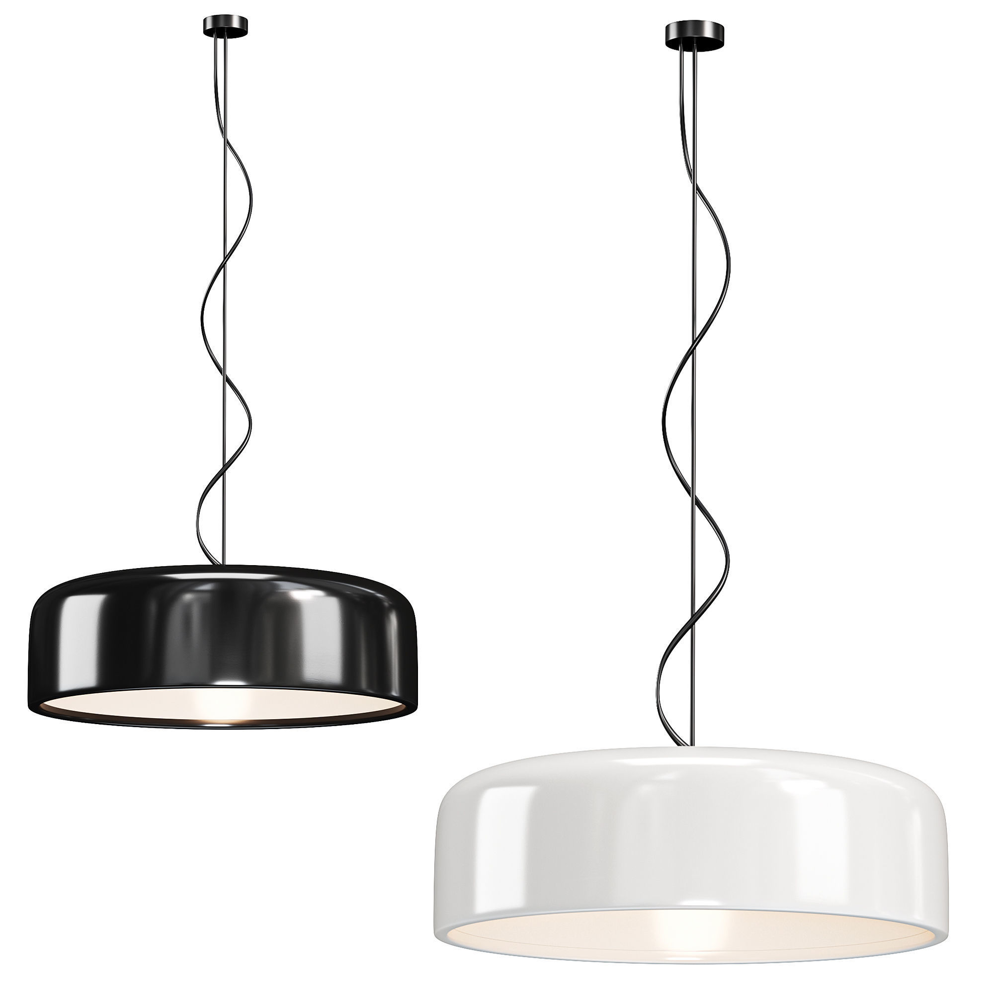 Nordic LED pendant lights 3D model_6