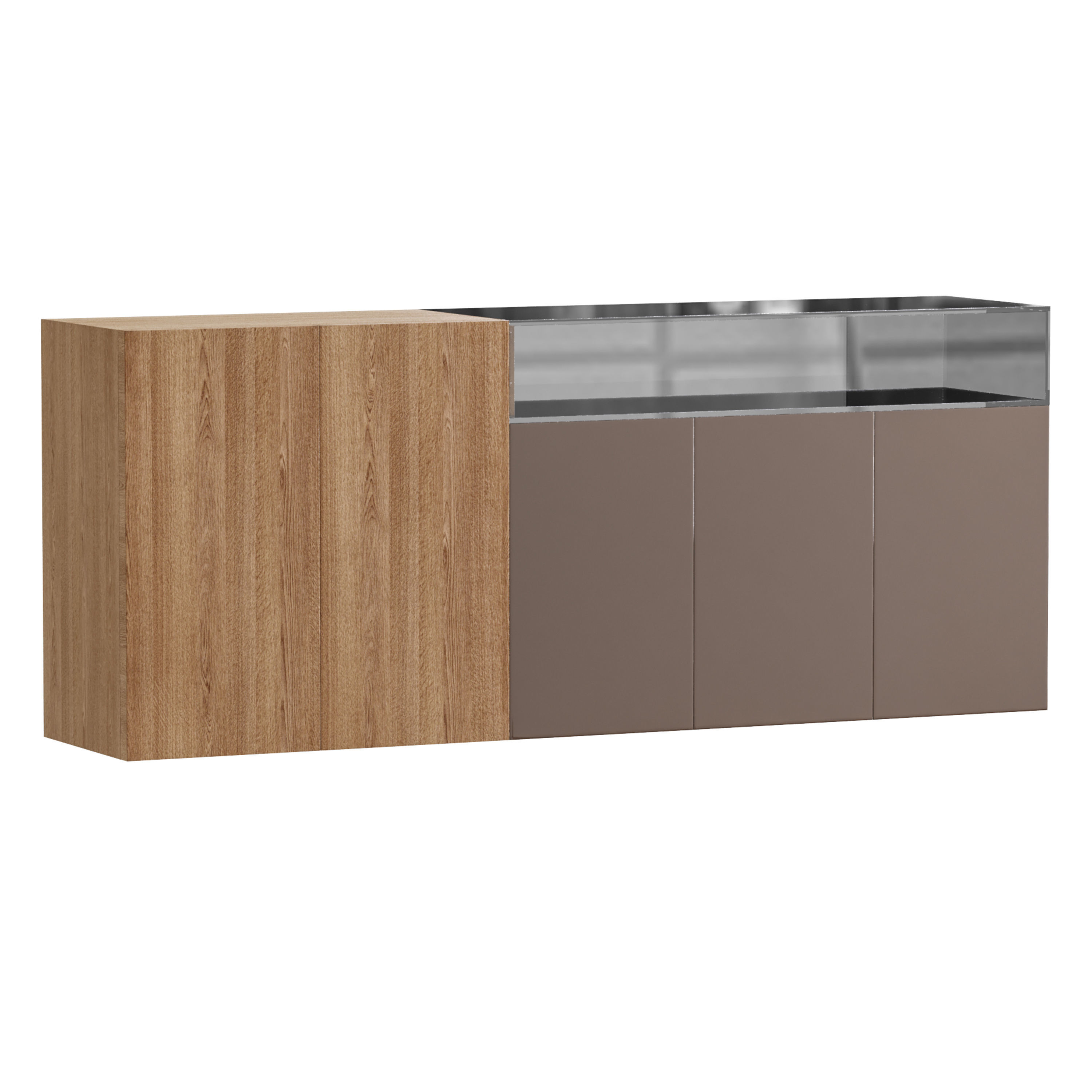 36e8 Glass Sideboard 3D model_9