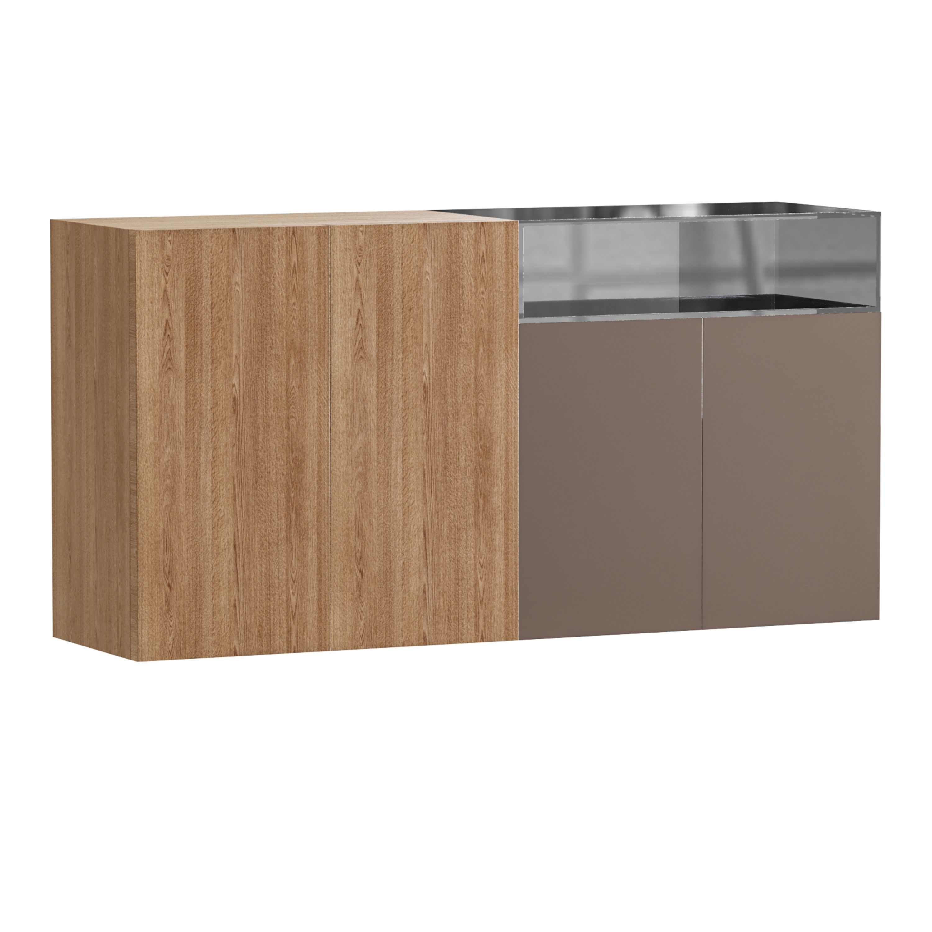 36e8 Glass Sideboard 3D model_11