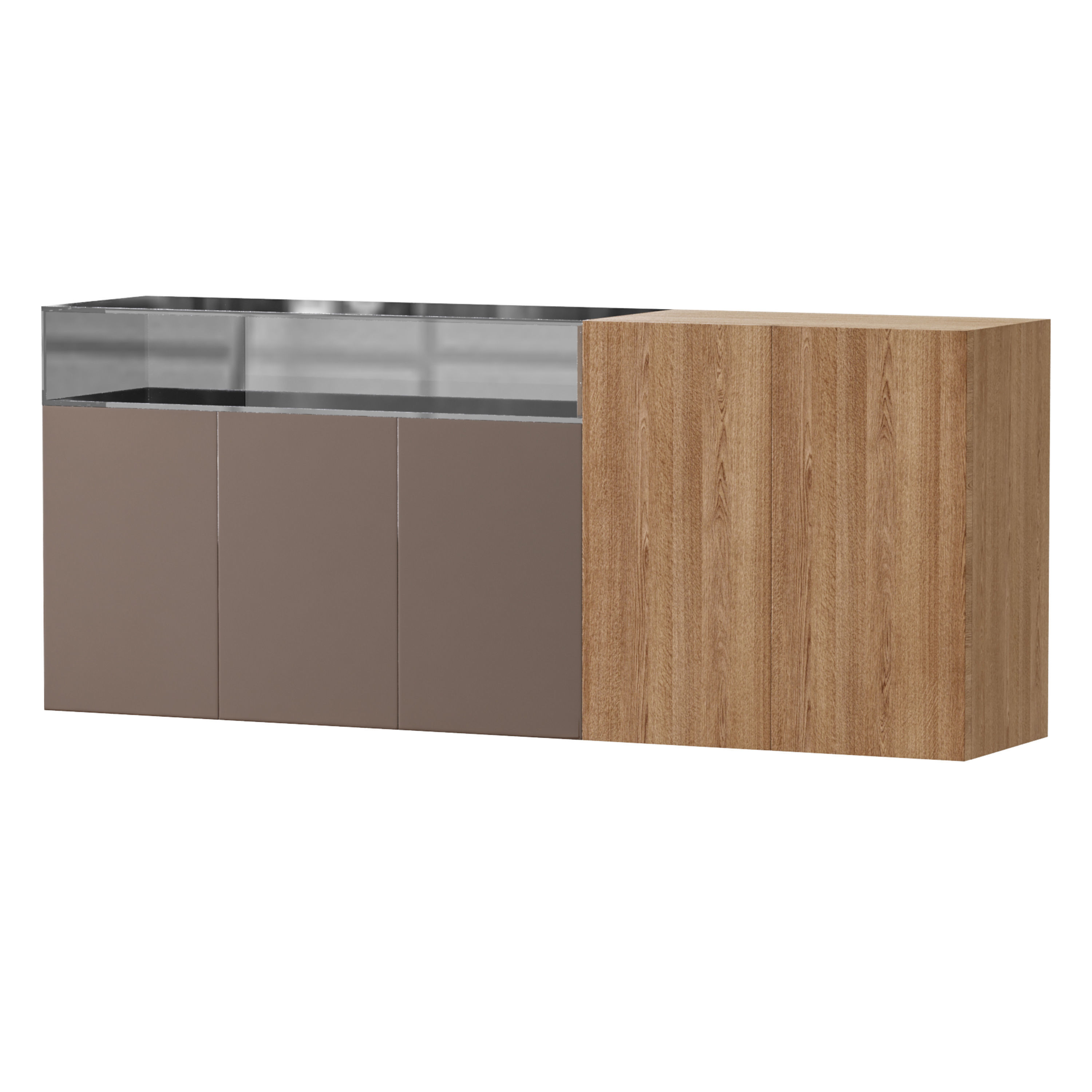 36e8 Glass Sideboard 3D model_8