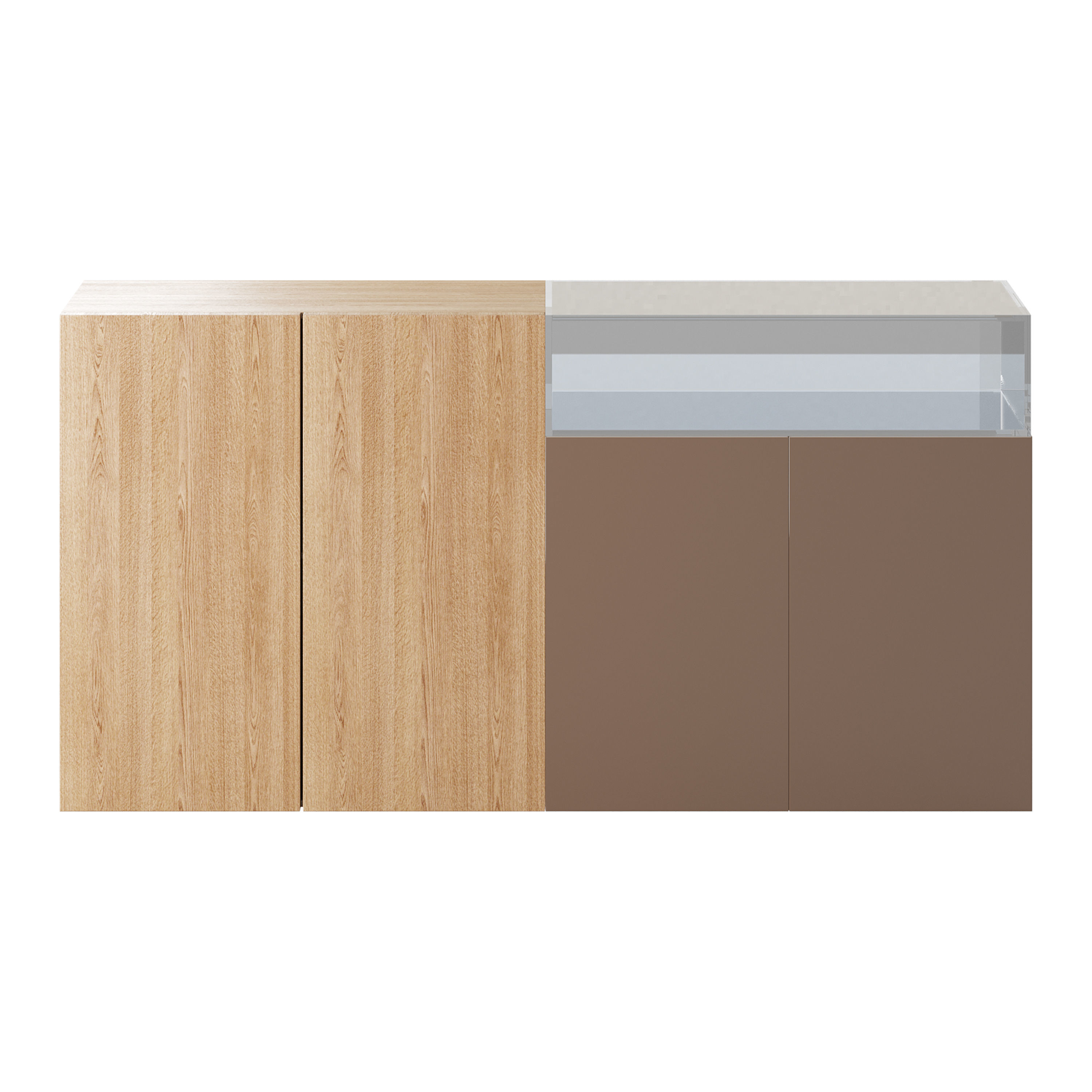 36e8 Glass Sideboard 3D model_2