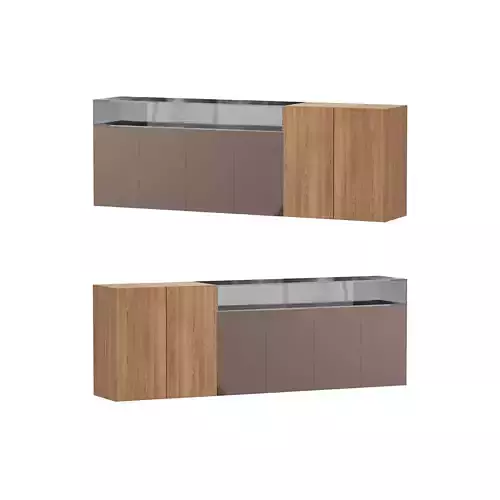 36e8 Glass Sideboard