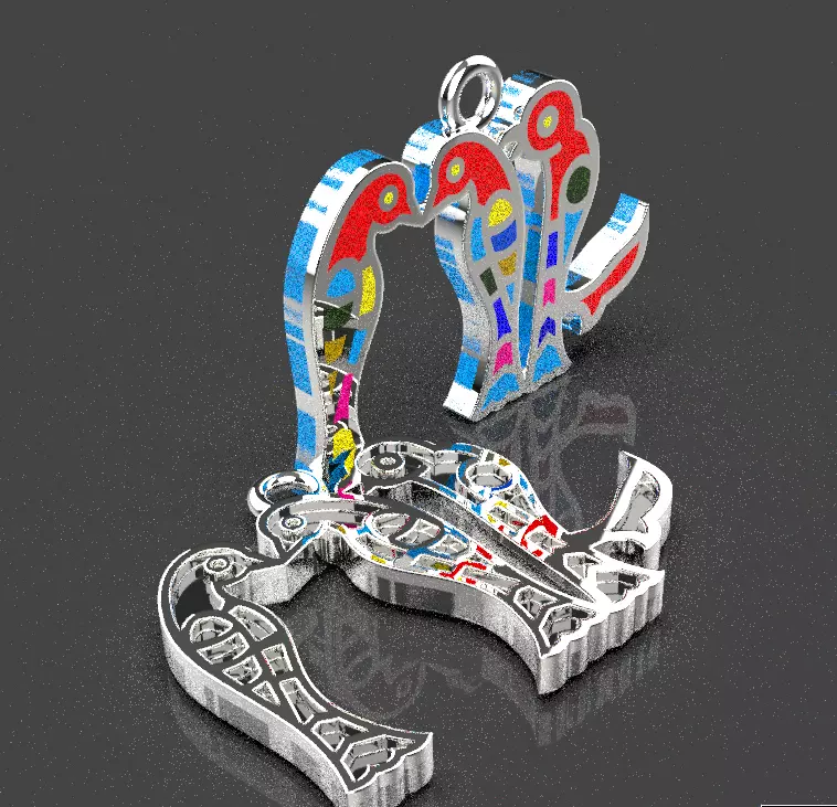 ARMENIAN LETTERS 3D print model_0