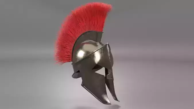corinthian greek helmet