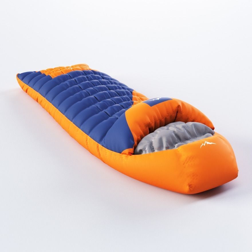 Sleeping Bag 2 3D model_2