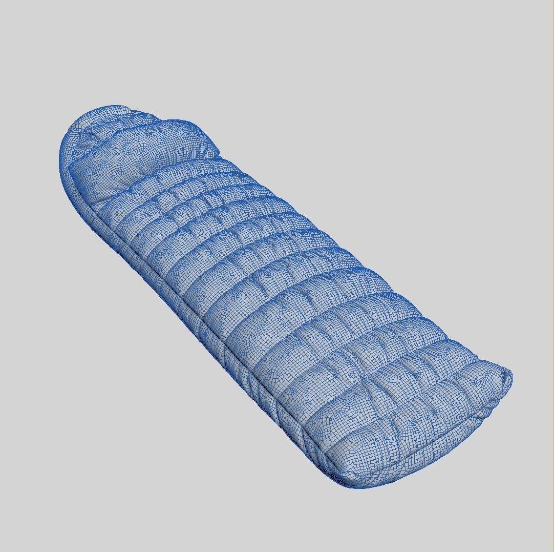 Sleeping Bag 2 3D model_3