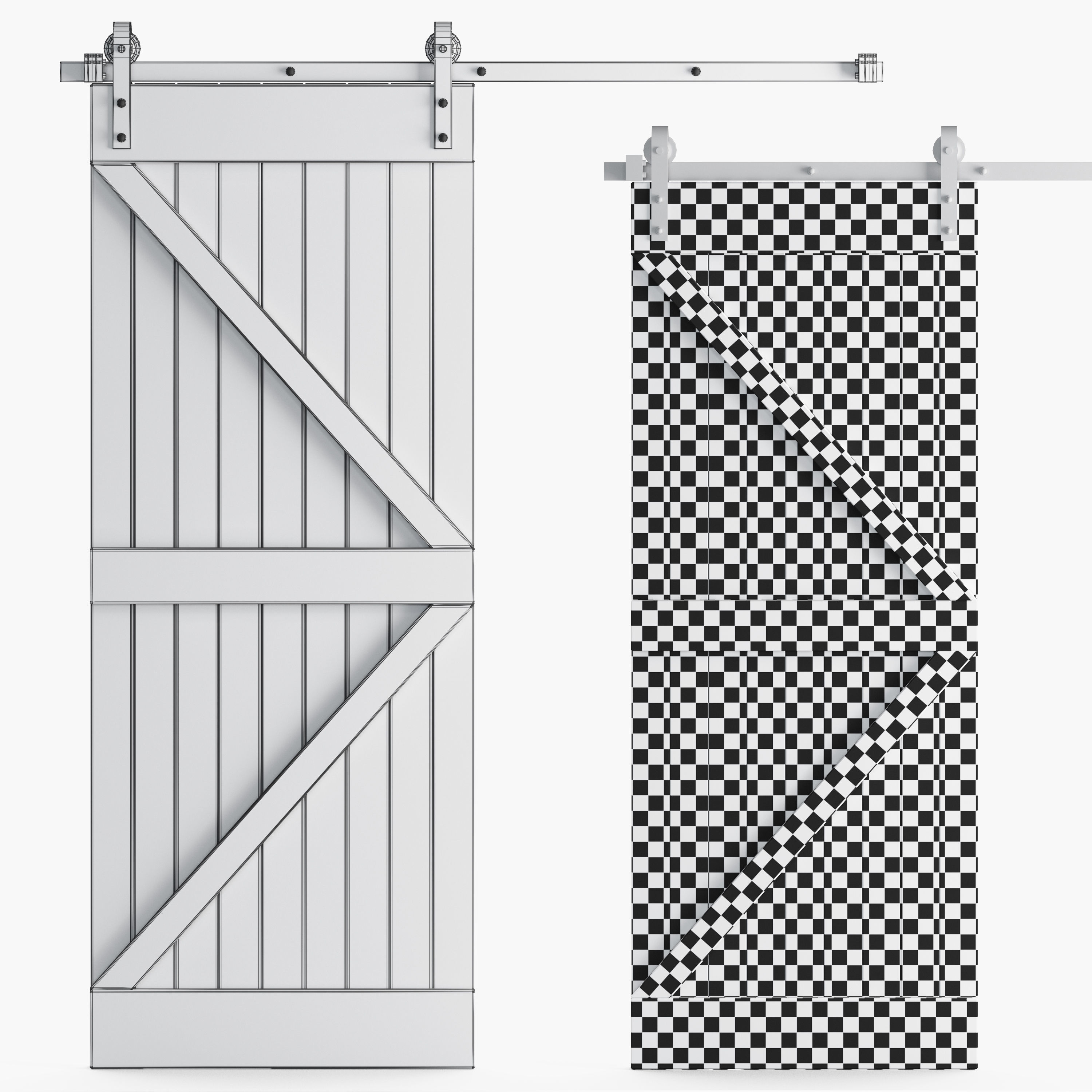 Vical Loft Door Them 3D model_7