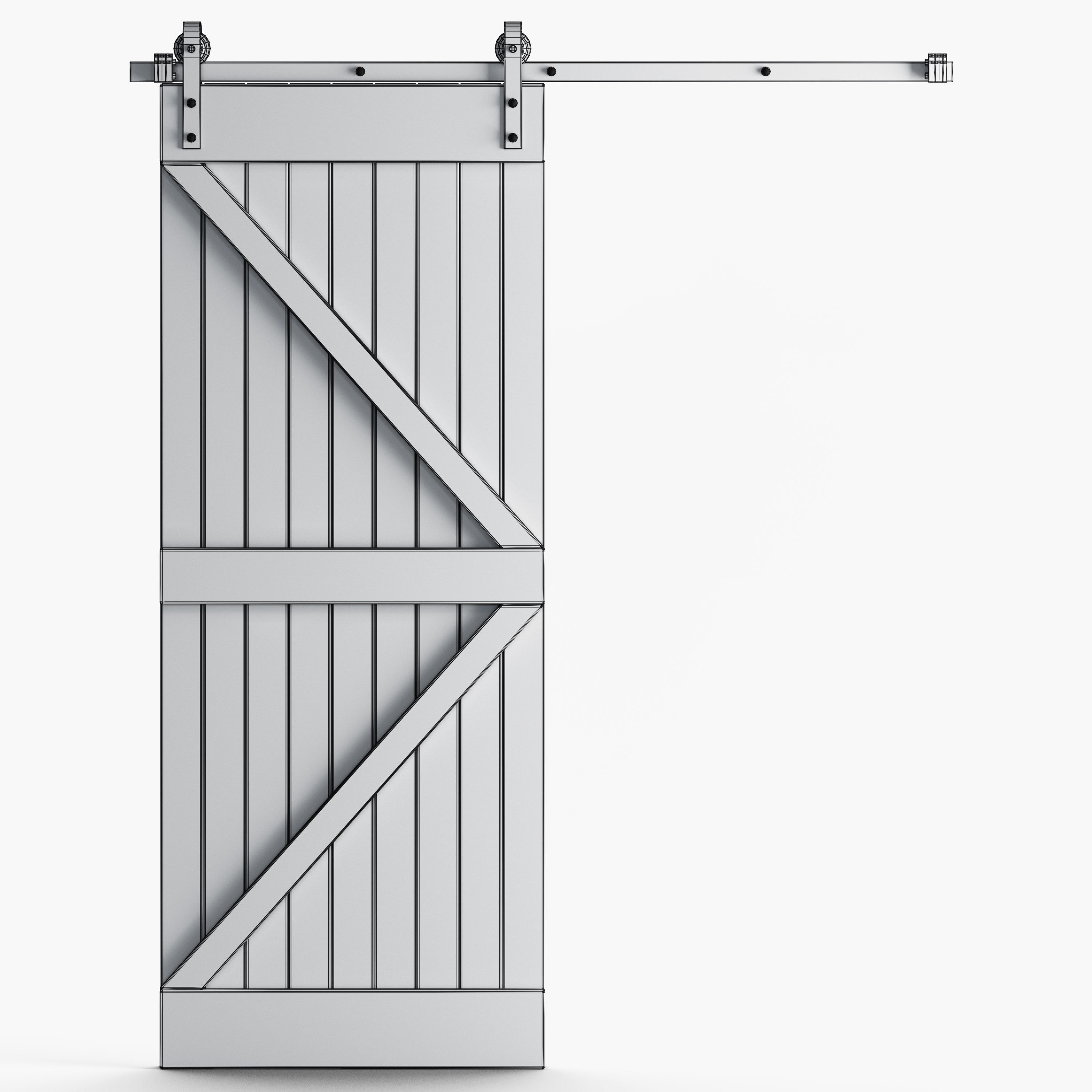 Vical Loft Door Them 3D model_5