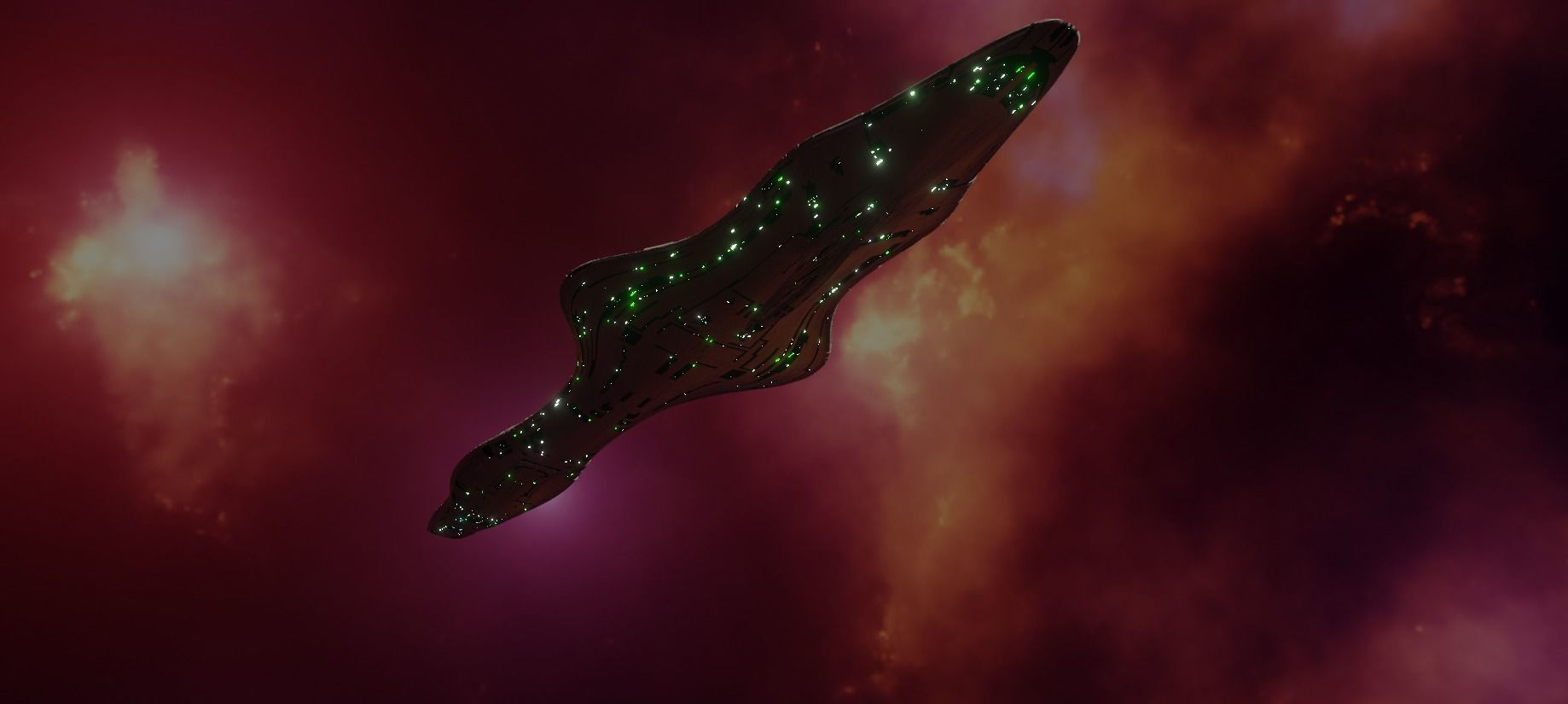 Mothership - Capitalship  3D model_10