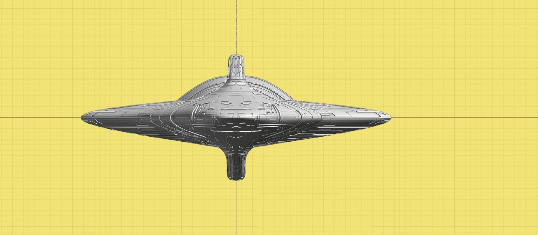 Mothership - Capitalship  3D model_14