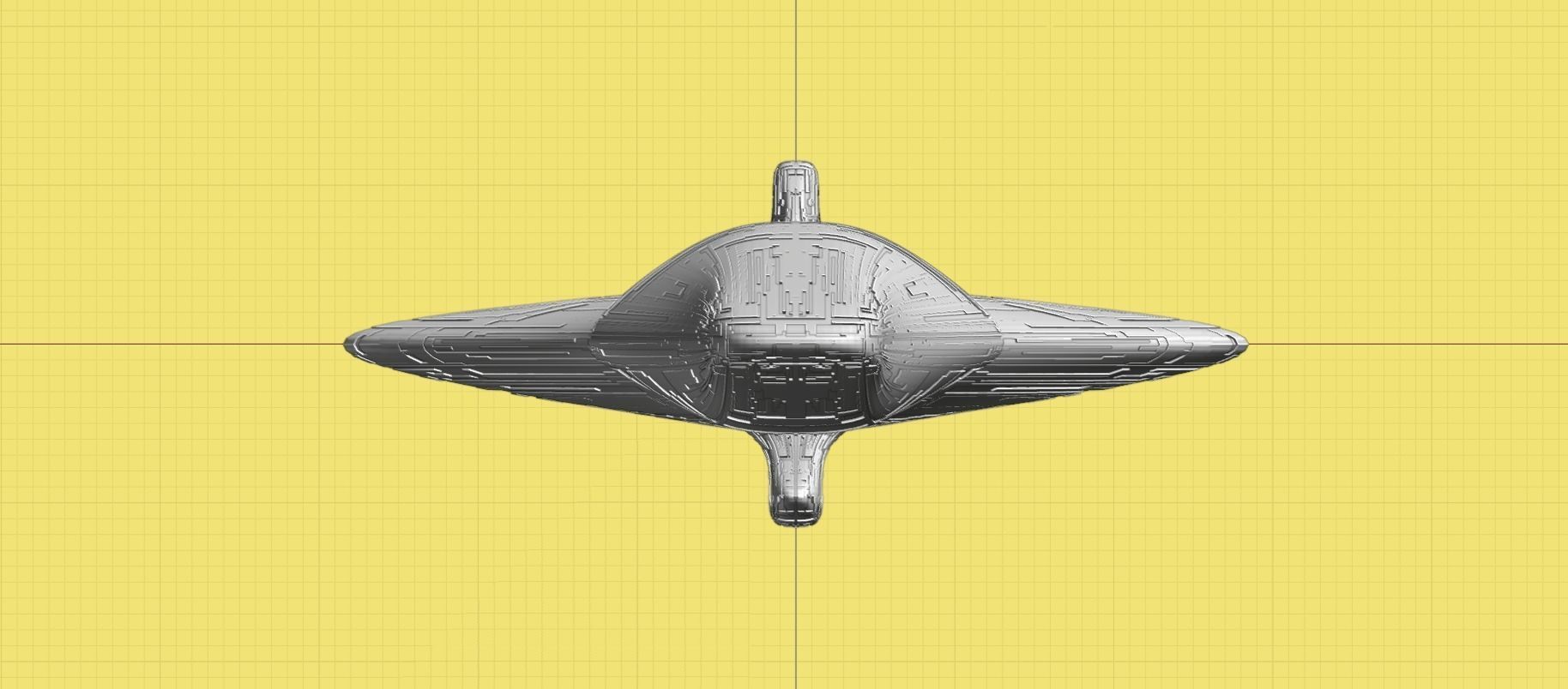 Mothership - Capitalship  3D model_16