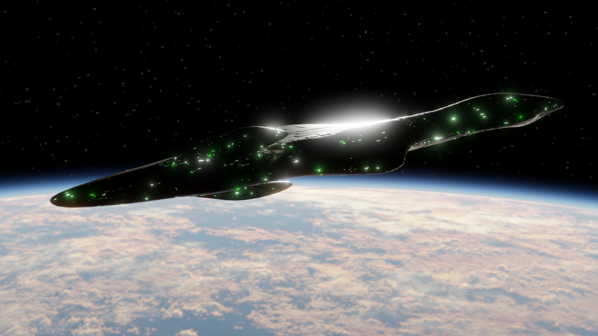 Mothership - Capitalship  3D model_1