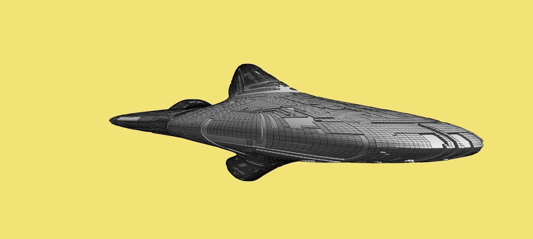 Mothership - Capitalship  3D model_23