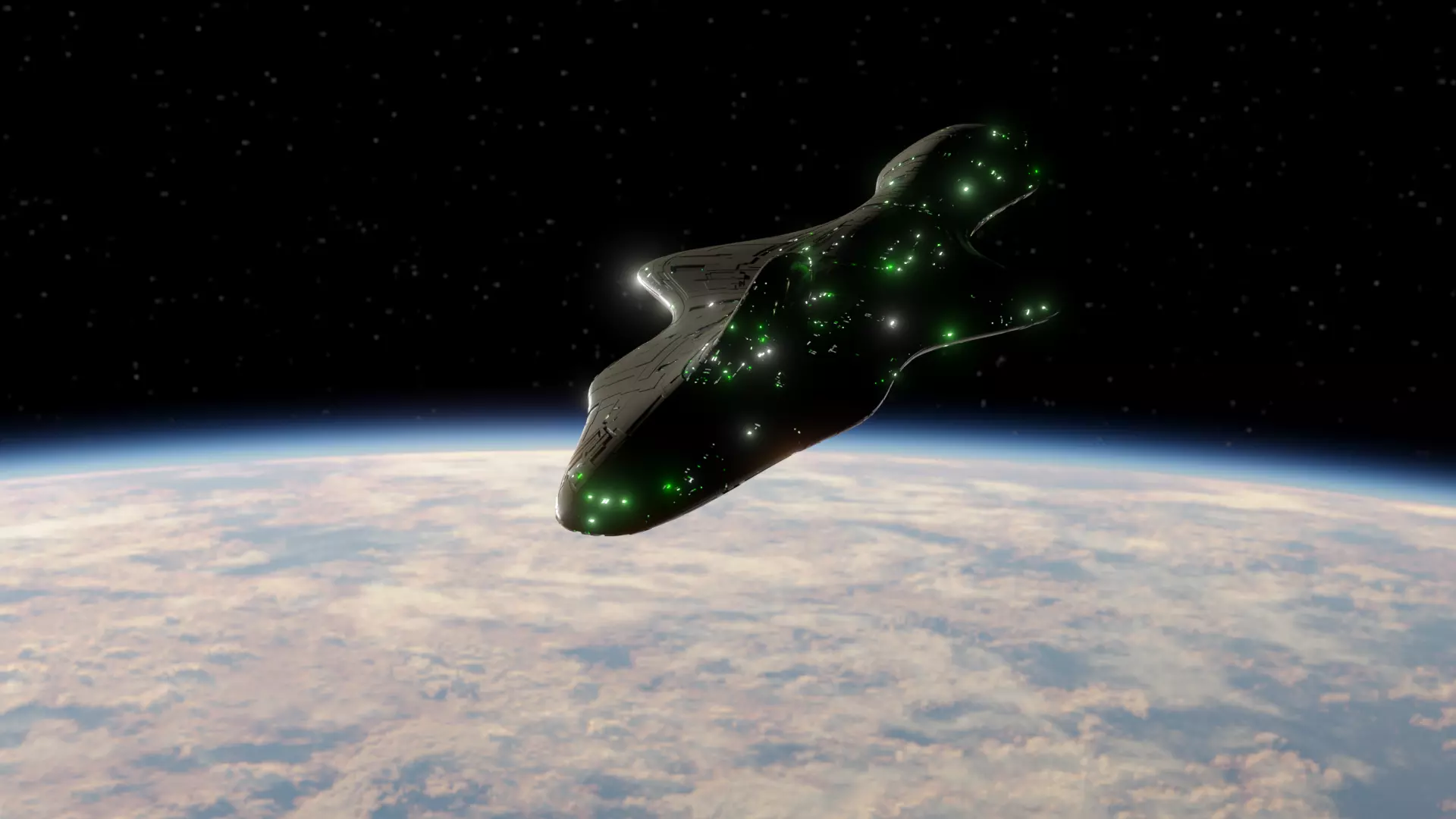 Mothership - Capitalship  3D model_0