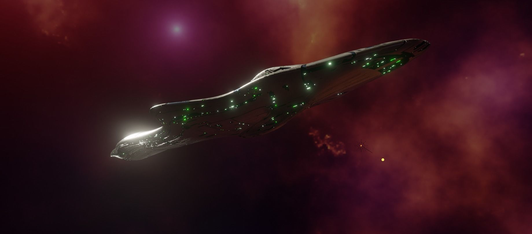 Mothership - Capitalship  3D model_5