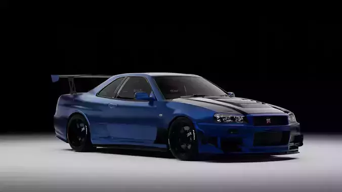 NISSAN SKYLINE GTR R34