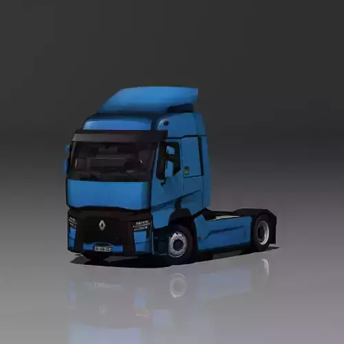 Renault T Range Evolution Low Poly