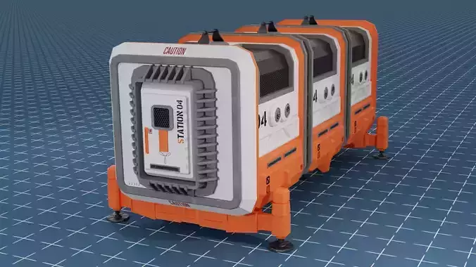 MARS SciFi Container Base