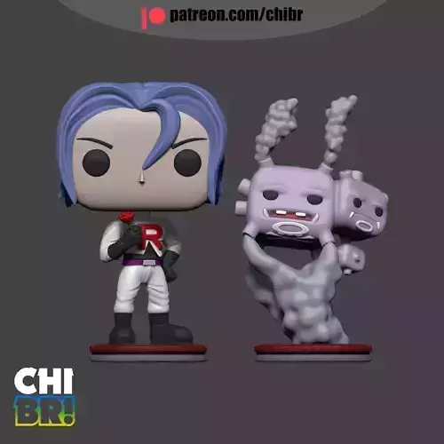 JAMES and WEEZING - POKEMON - FUNKO