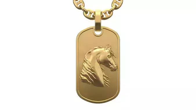 TAG pendant Version 2 Horse