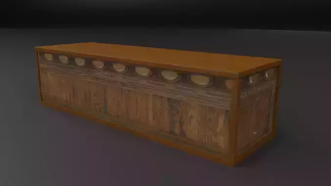Wood Desk