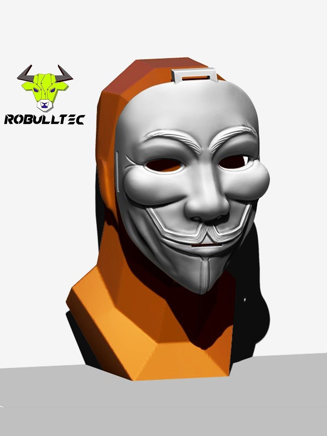 Anonymous Mask 3D print model_1