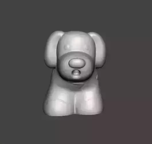 CUTE PUPPY TOY FOR KIDS PVC PLASTIC FIGURE MODEL KAWAII 3D print model