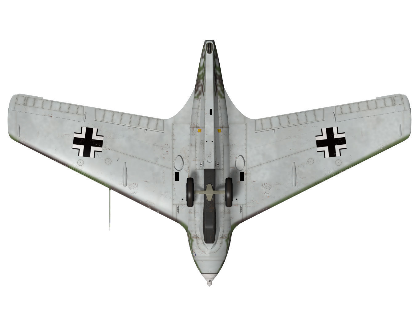 Messerschmitt Me163 Komet 3D model_15