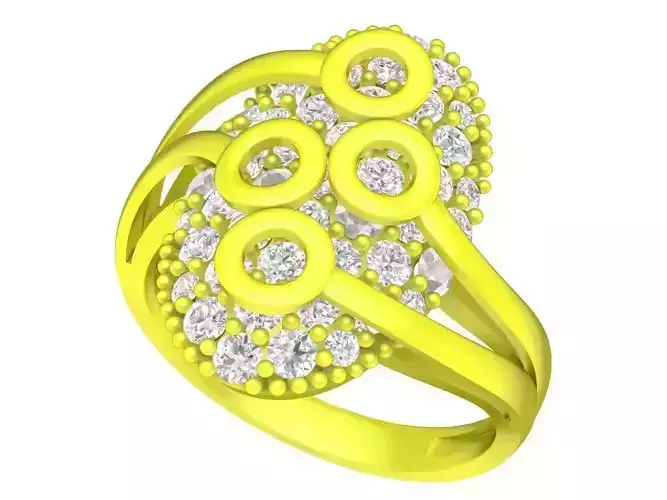 5223 fashion diamond women ring